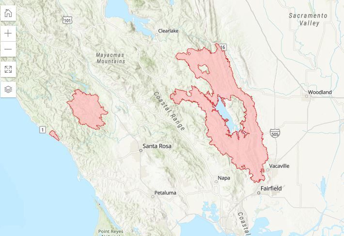 Hennessey Fire Cal Fire